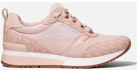 pink michael kors trainers|Michael Kors trainer sale.